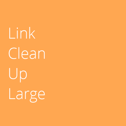 Link Clean Up - Large
